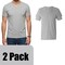 Gildan Men's Softstyle V-Neck T-Shirt, Short Sleeve Blank Tee for Craft & DIY Printing, Sport Grey